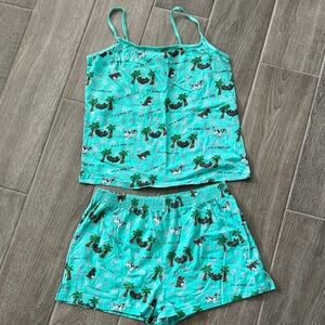 NWOT🥰🥰GR8 Teal Its a Dogs Life Pajama Set
